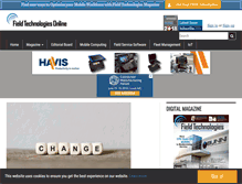 Tablet Screenshot of fieldtechnologiesonline.com
